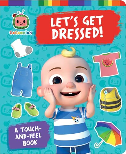 Let's Get Dressed! Touch-And-Feel Book (CoComelon)