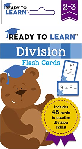 Division Flash Cards: Grade 2-3 (Ready to Learn)