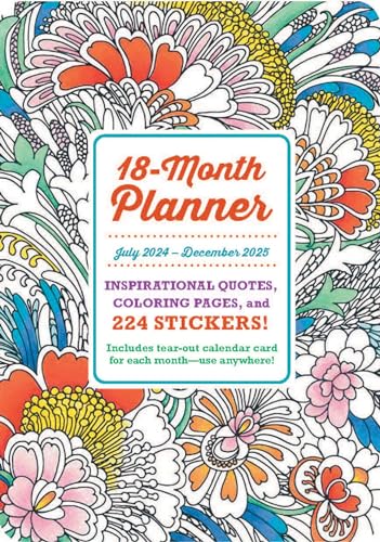 18-Month Planner 2024-2025