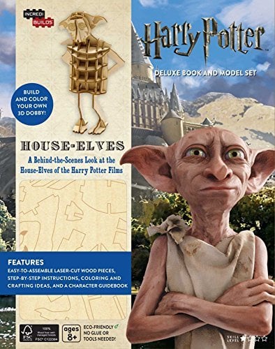 House-Elves: Harry Potter Deluxe Book and Model Set (Incredibuilds)