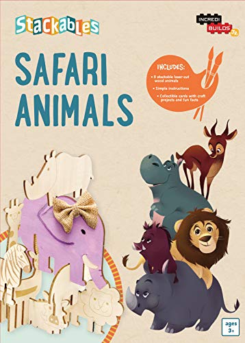 Safari Animals (IncrediBuilds Jr.  Stackables)