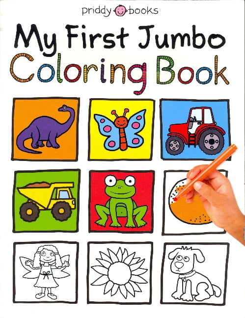 My First Jumbo Coloring Book