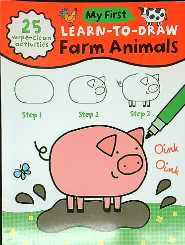 Farm Animals (My First Learn-To-Draw)