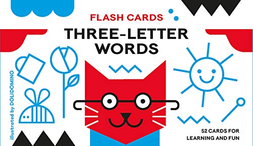 Three-Letter Word Flashcards (Bright Sparks)