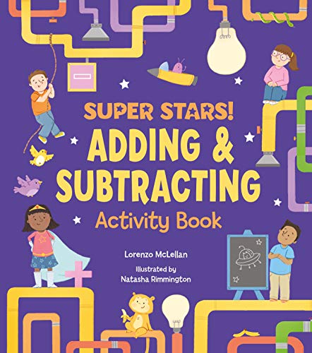 Adding & Subtracting Activity Book (Super Stars!)