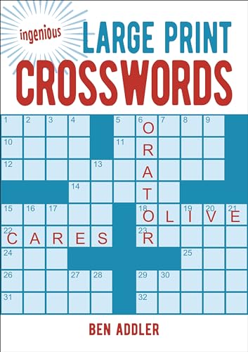 Large Print Crosswords (Ingenious Puzzles)