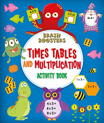 Times Tables and Multiplication Activity Book (Brain Boosters)
