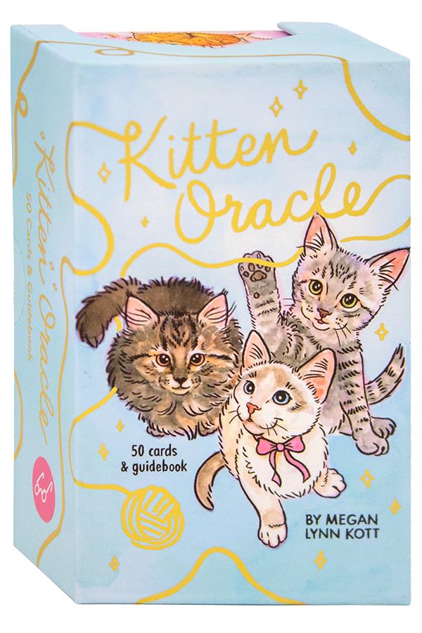 Kitten Oracle: 50 Cards & Guidebook