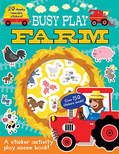 Farm Sticker Activity Book (Busy Play)