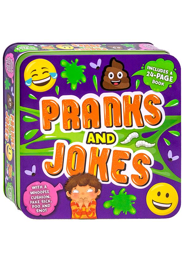 Pranks and Jokes (Kids Hobby Tins)