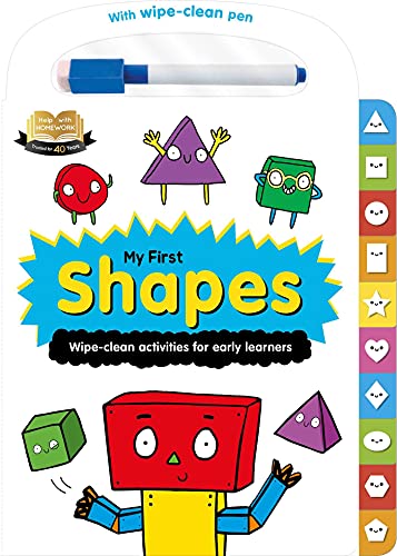 My First Shapes: Wipe-Clean activities for Early Learners (Help With Homework)