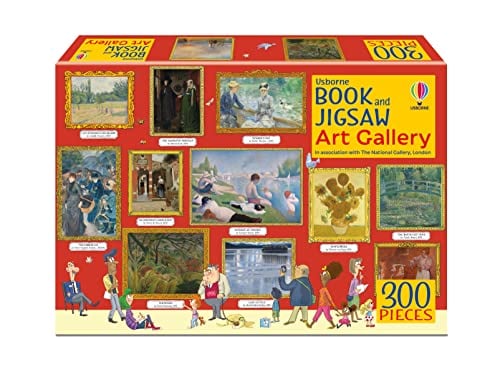 Art Gallery (Usborne Book and Jigsaw)