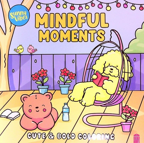 Mindful Moments Cute & Bold Coloring (Sunny Vibes)