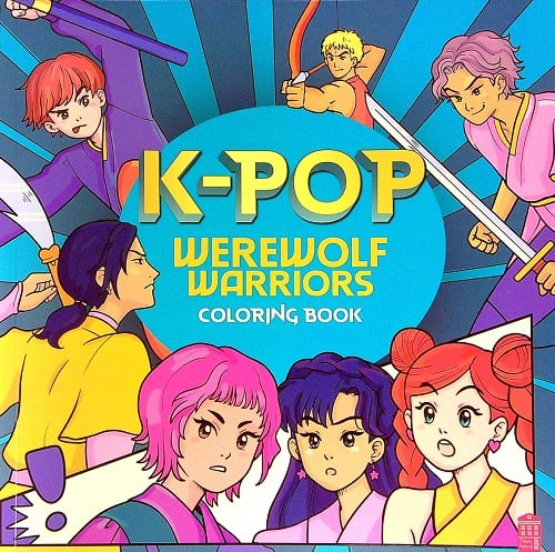 Werewolf Warriors Coloring Book (K-Pop)