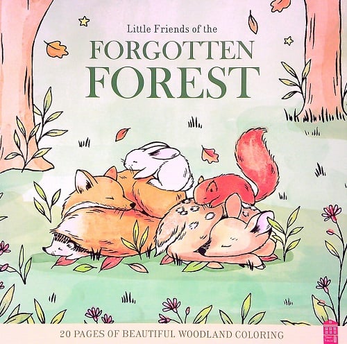 Little Friends of the Forgotten Forest Woodland Coloring