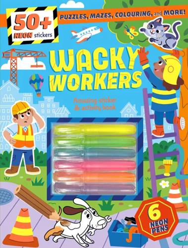 Wacky Workers Amazing Sticker & Activity Book