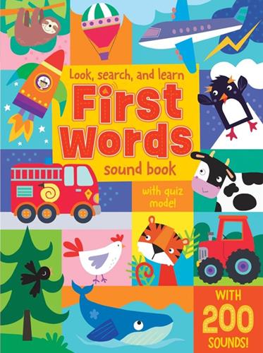 First Words: Look, Search, and Learn Sound Book