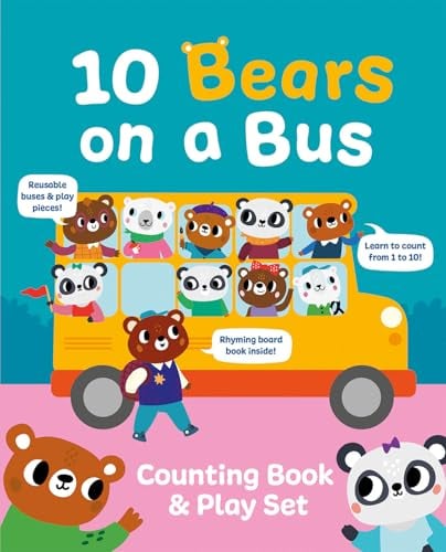 10 Bears on a Bus (Counting Book & Play Set)