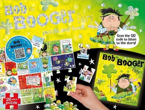 Bob the Booger Fairy Puzzle and Book