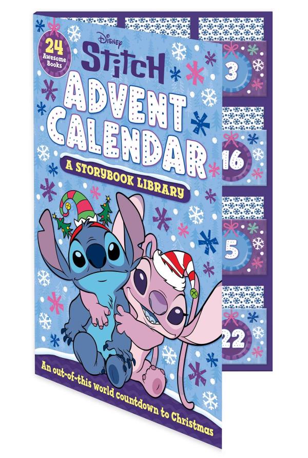 Disney Stitch: Advent Calendar: A Storybook Library