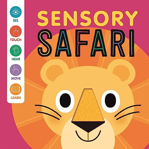 Sensory Safari Interactive Touch & Feel Book for Babies