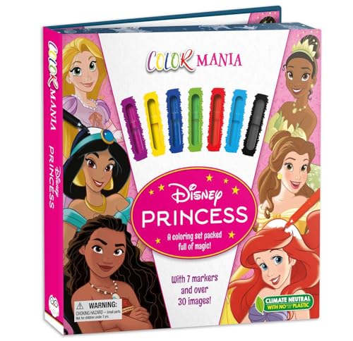 Disney Princess: A Coloring Set Packed Full of Magic (Colormania)