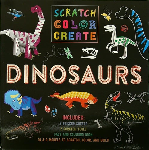 Dinosaurs (Scratch, Color, Create)