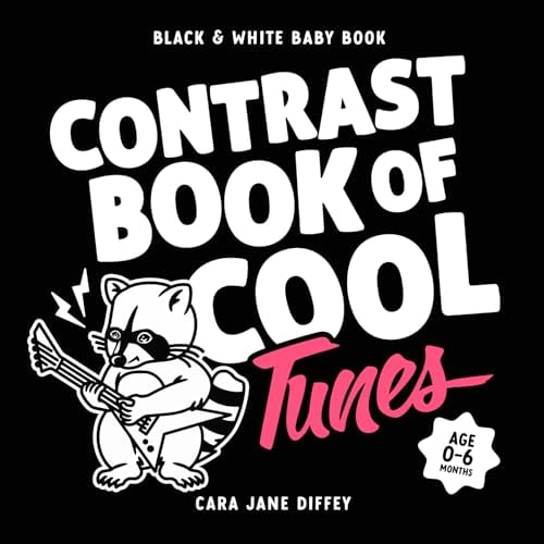 Contrast Book of Cool Tunes (Black & White Baby Book)