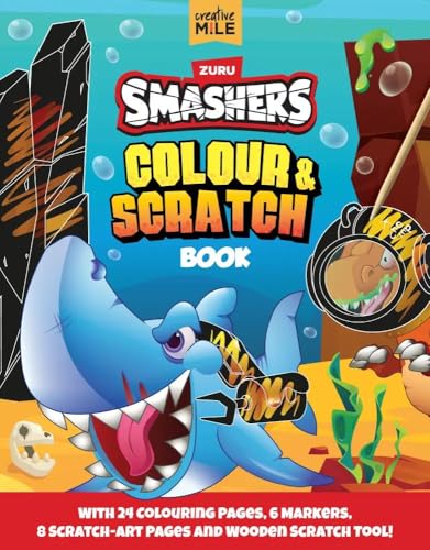 Zuru Smashers Colour & Scratch Book
