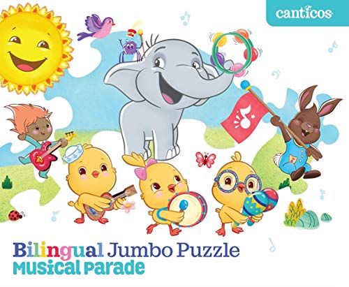Musical Parade 18 Piece Bilingual Jumbo Puzzle (Canticos)