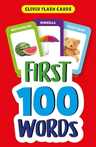 First 100 Words (Clever Flash Cards)