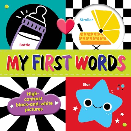 My First Words: High-Contrast Black-and-White Pictures (Tiny Tots Tummy Time)