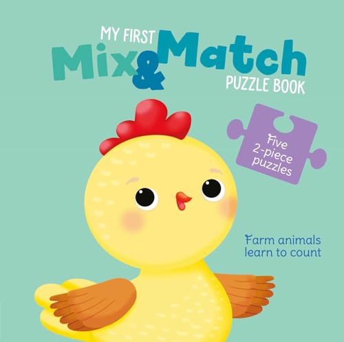 Farm Animals Learn to Count (My First Mix & Match Puzzle Book)