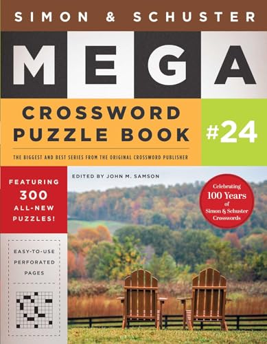 Simon & Schuster Mega Crossword Puzzle Book (Volume 24)