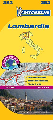 Lombardia Road and Tourist Map (353 Local Italy) (Italian Edition)