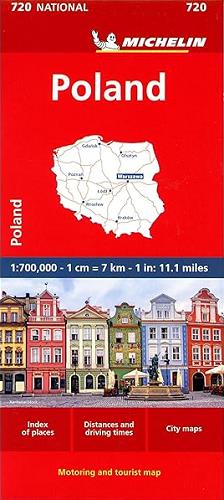 Poland Motoring and Tourist Map (720 National)
