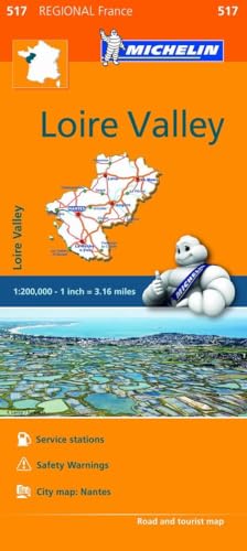 Loire Valley Road and Tourist Map (517 Regional France)