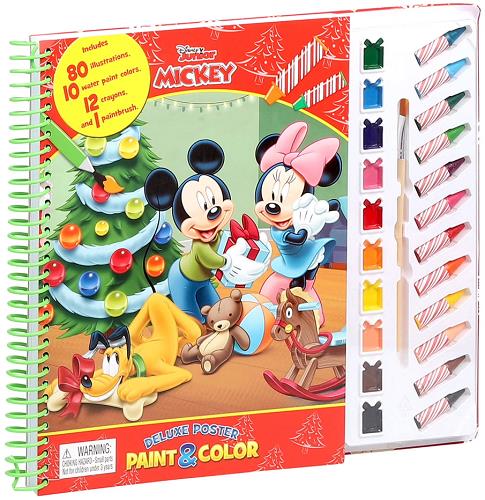 Mickey Deluxe Poster Paint & Color (Disney Junior, Mickey Mouse Clubhouse)
