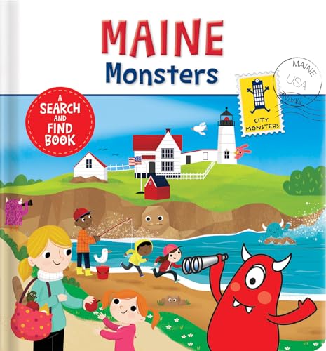 Maine Monsters: A Search and Find Book (City Monsters)
