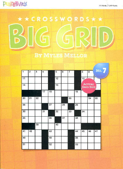 Big Grid Crosswords: Vol. 7 (Puzzletivity)