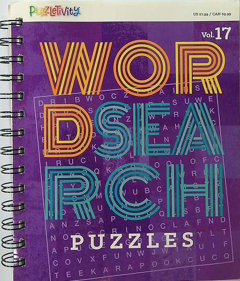 Word Search Puzzles (Puzzletivity, Volume 17)