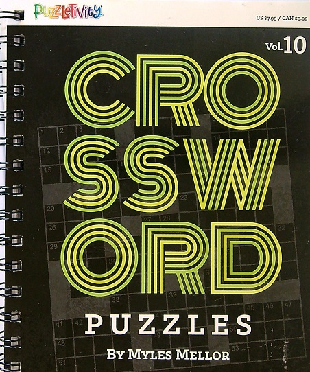Crossword Puzzles (PuzzleTivity, Vol. 10)