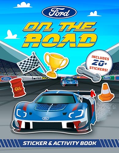 On the Road Sticker & Activity Book (Ford)