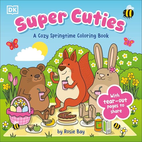 A Cozy Springtime Coloring Book (Super Cuties)