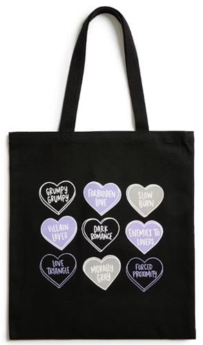 Sour Tropes Conversation Hearts Canvas Tote Bag (Target Edition)