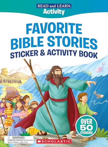 Favorite Bible Stories Sticker & Activity Book (Read and Learn Activity)