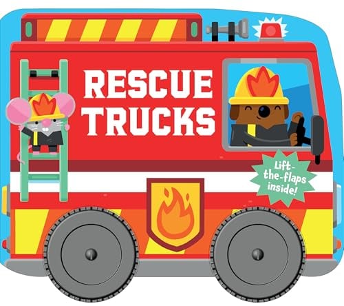 Rescue Trucks (Spin & Lift)