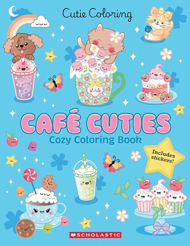 Café Cuties Cozy Coloring Book (Cutie Coloring)