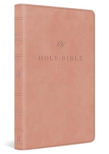 ESV, Large Print Premium Church Bible (TruTone, Blush Rose)