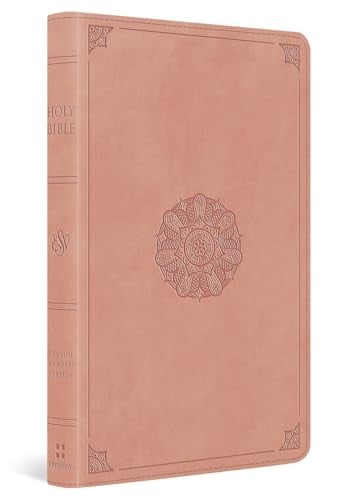 ESV, Thinline Holy Bible (TruTone, Blush Rose, Emblem Design)